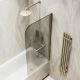 Шторка на ванну MaybahGlass MGV-778-2 60см бронза