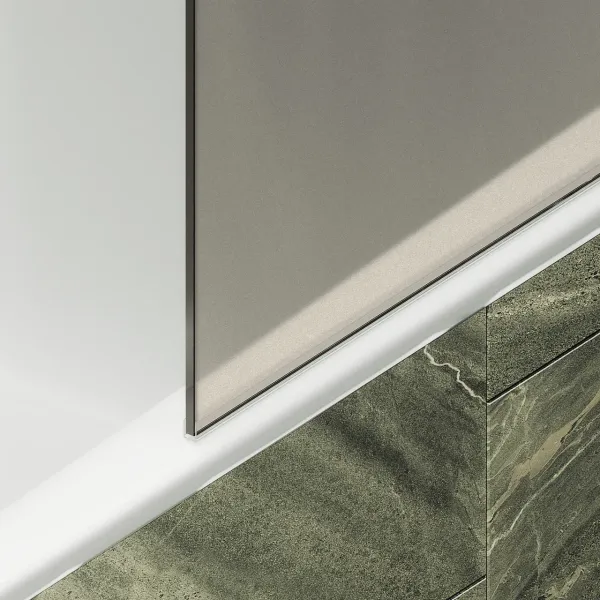 Шторка на ванну MaybahGlass MGV-72-6ш 40см чёрный