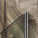 Шторка на ванну MaybahGlass MGV-781-5 60см хром матовый