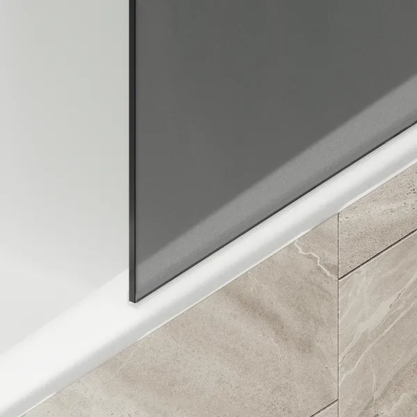 Шторка на ванну MaybahGlass MGV-89-2ш 90см бронза