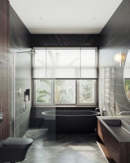 Душевая перегородка MaybahGlass MGD-695-5ш 79см хром матовый