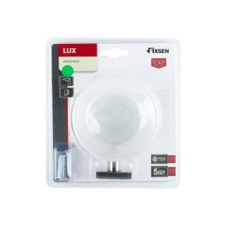 Мыльница стеклянная Fixsen Lux Satin, сатин (FX-16008)