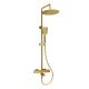 Душевой комплект WasserKRAFT A199.259.201.BG Thermo золото