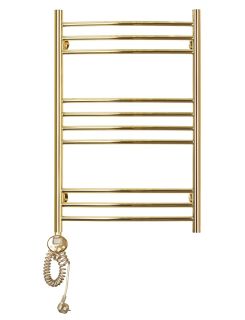 Полотенцесушитель электрический Domoterm Калипсо П10 500x800 EL золото