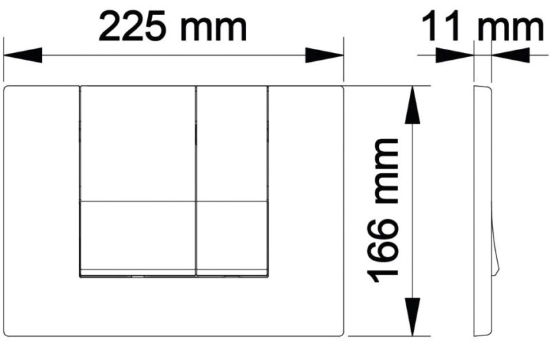 Инсталляция для унитаза Berges Novum F3 с кнопкой хром глянец 040253