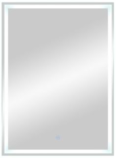 Зеркало-шкаф с подсветкой Art&Max Techno правый 55см белый AM-Tec-550-800-1D-R-DS-F