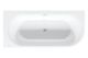 Акриловая ванна Riho Desire Corner Glossy Sparkle System Fall B087009005 R 184x84см с аэромассажем заполнение через перелив белый