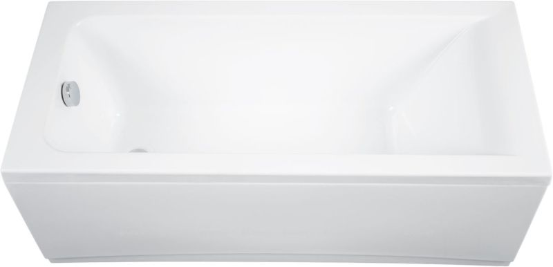 Акриловая ванна Aquanet Bright 347857 145x70 см с каркасом с боковой и фронтальной панелями