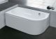 Акриловая ванна Royal Bath Azur левая 160x80см белый RB614202L