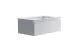 Тумба с раковиной Astra-Form Альфа 03060006+04010008 90 см белый матовый