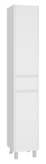 Напольный шкаф - пенал Misty Алиса правый 35см белый