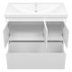 Напольная тумба под раковину Misty Алиса 90см белый
