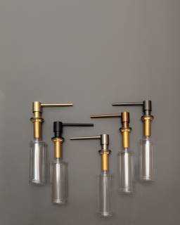 Дозатор для кухонной мойки AltroBagno Flusso 080505 NeOp черный матовый 