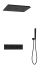 Душевая система с термостатом AltroBagno Metropoli 040401 NeOp черный матовый