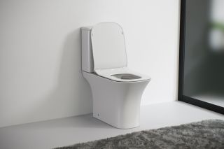 Унитаз-компакт Laguraty 1215 A безободковый белый