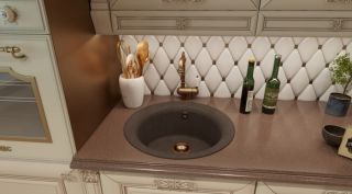 Кухонная мойка Florentina Антик грей