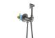 Гигиенический душ со смесителем Aquatek Бетта AQ1023BGM оружейная сталь