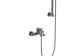 Смеситель для ванны с душевым набором Aquatek Лугано AQ1748BGM оружейная сталь