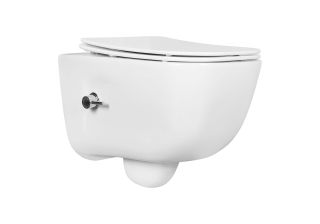 Унитаз подвесной с функцией биде Aquatek Дива AQ2012B-00 безободковый белый