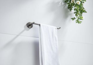 Полотенцедержатель Aquatek Бетта AQ4619BGM оружейная сталь