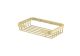 Мыльница решетка Aquatek AQ4946BG шлифованное золото