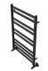 Водяной полотенцесушитель Aquatek Сириус AQ DP1080BL П10 50x80см чёрный муар
