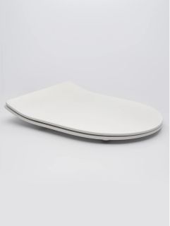 Крышка-сиденье AQUAme AQM1202 плавное закрытие белый