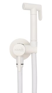 Гигиенический душ AQUAme Minimal AQM 6020MW со смесителем белый матовый