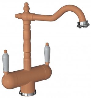 Смеситель для кухни Florentina Ария с подключением под фильтр капучино