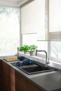 Смеситель для кухни Hansgrohe Metris 73800000 хром