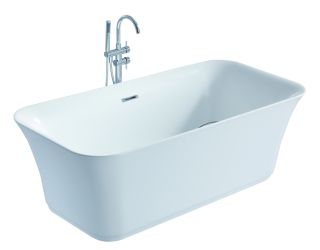 Акриловая ванна AZARIO STRESA AZ-М706 отдельностоящая 1750х850х590