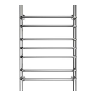 Полотенцесушитель водяной AZARIO FERRARA AZ09158 500/800 7 секций, нижнее/диагональное подключение, 1/2, хром