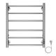 Полотенцесушитель электрический AZARIO PARMA AZ10856  500/600 6 секций, тен справа, хром