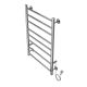 Полотенцесушитель электрический AZARIO PARMA AZ10858 500/800 8 секций, диммер справа, хром