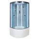 Душевая кабина Deto ЕМ4510 LED 100х100х220 см
