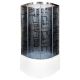 Душевая кабина Deto BМ4510 N с гидромассажем BLACK 100х100х208 см