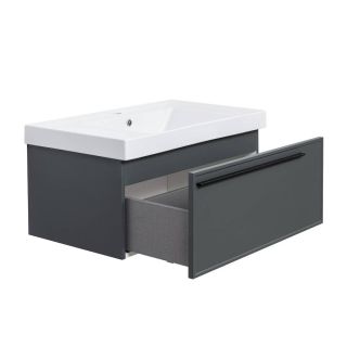 Тумба под раковину La Fenice Cubo FNC-01-ELB-G-80 77.6 см