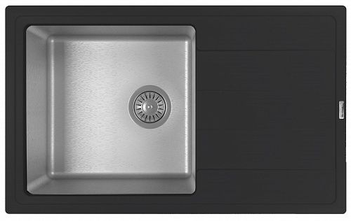 Кухонная мойка Florentina Комби 780 антрацит
