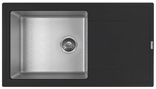 Кухонная мойка Florentina Комби 860 антрацит