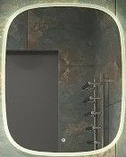 Зеркало с холодной подсветкой Art&Max Forli 65x80см AM-For-650-800-DS-F