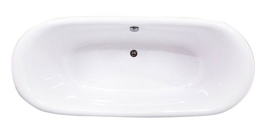 Ванна из искусственного камня AquaStone Лиона 190x86см ножки бронза