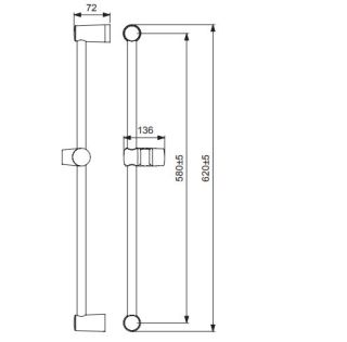 Душевой гарнитур Vidima Fresh BA196AA