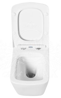 Подвесной унитаз Art&Max Techno безободковый белый AM9310CHR