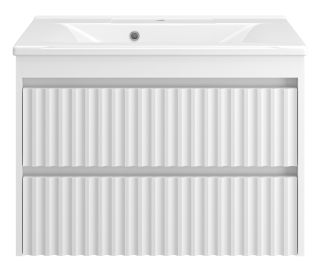 Подвесная тумба под раковину Brevita Balaton BAL-06080-01-01П2Я 80см белый