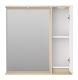 Зеркальный шкаф с подсветкой Brevita Balaton правый BAL-04080-03-01П 80см белый/бежевый