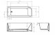 Акриловая ванна BELBAGNO BB712-1700-730-R 170x73 см 