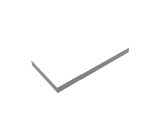 Экран Essentia/Flow/Stella БЕЛЫЙ 100x80 см