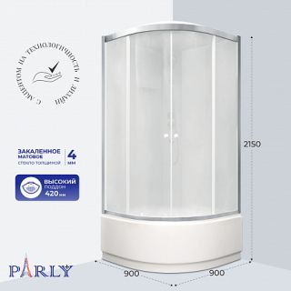 Душевая кабина PARLY BETT 921 (90х90х215)