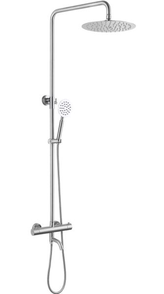 Душевая стойка Melana Stello MELANA-610307-T с термостатом сатин
