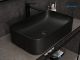 Раковина Gid Bm9599 53366 накладная черная матовая 61x38x15